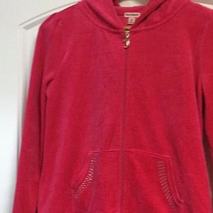 Juicy Couture sweat jacket.